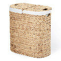 Seville Classics Hand Woven Laundry Hamper
