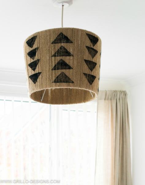 The Easiest DIY Jute Lampshade You’ll Ever Make