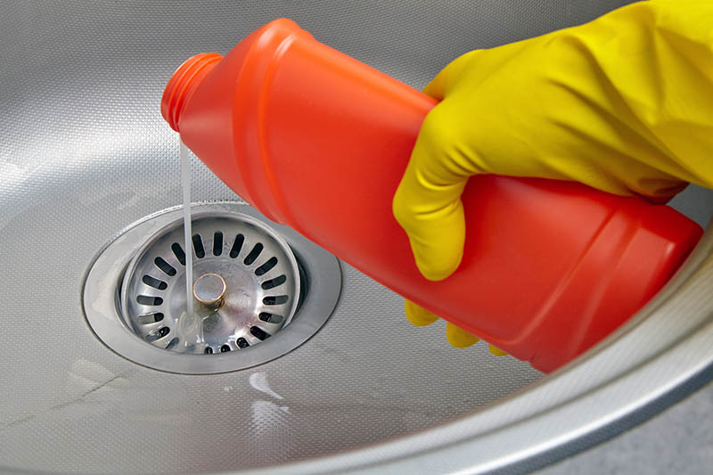 pipe cleaner down the kitchen sink drain