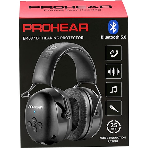 PROHEAR 037 Bluetooth 5.0 Hearing Protection Headphones