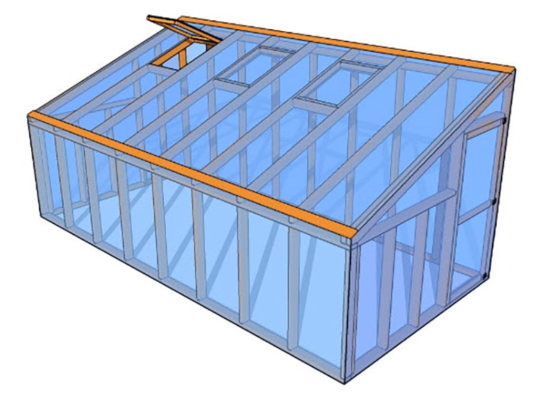 diy lean-to greenhouse