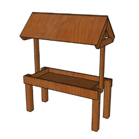 DIY Free Standing Deer Feeder