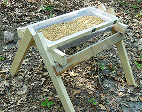 Deer Feeder Trough