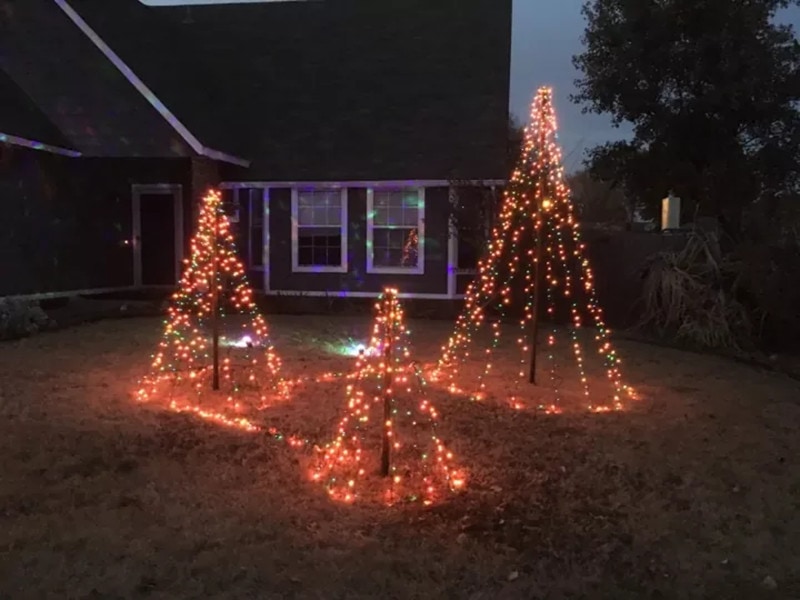 Easy DIY PVC Christmas Tree