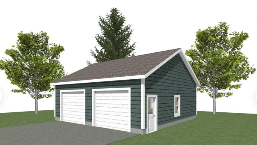 10 DIY 2-Car Garage Plans You Can Build Today (With Pictures) | House Grail