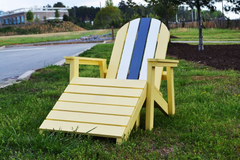 diy 2x4 adirondack chair plans with back leg and footstool