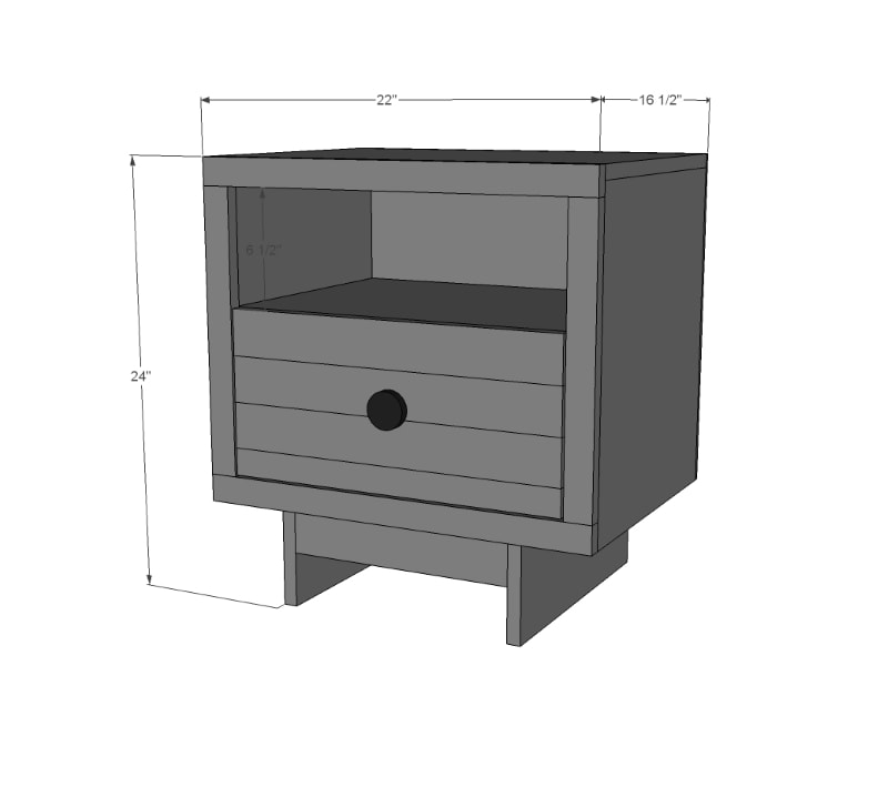 diy emersen night stand