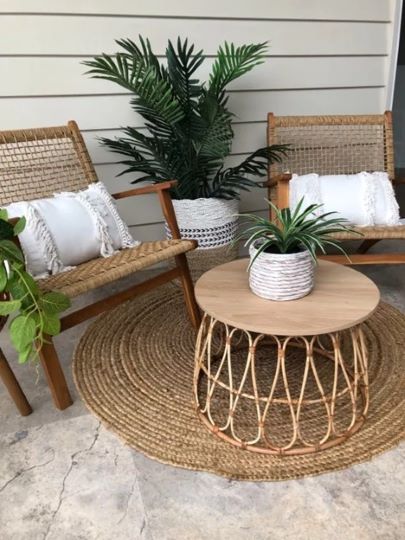 diy furniture basket coffee table hack