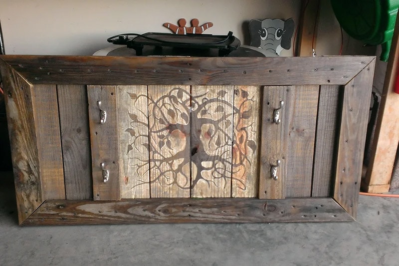 diy gun rack
