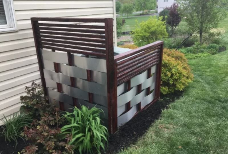 diy not a lattice privacy screen