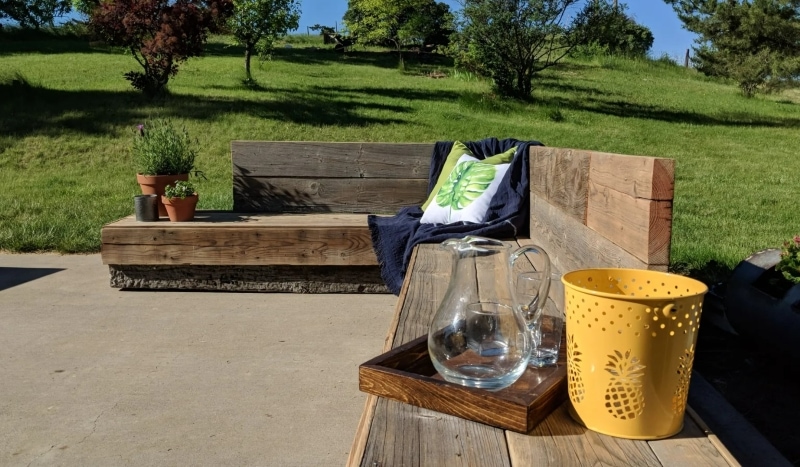 diy patio sectional