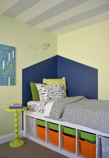diy platform bed with storage