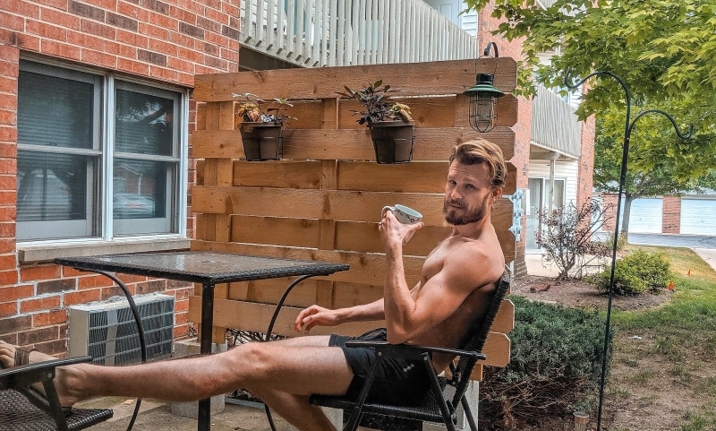 diy privacy screen for only $80