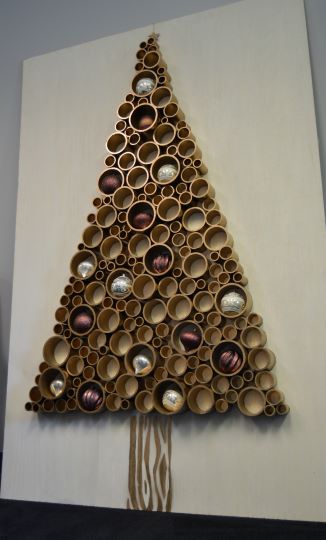 diy pvc christmas tree