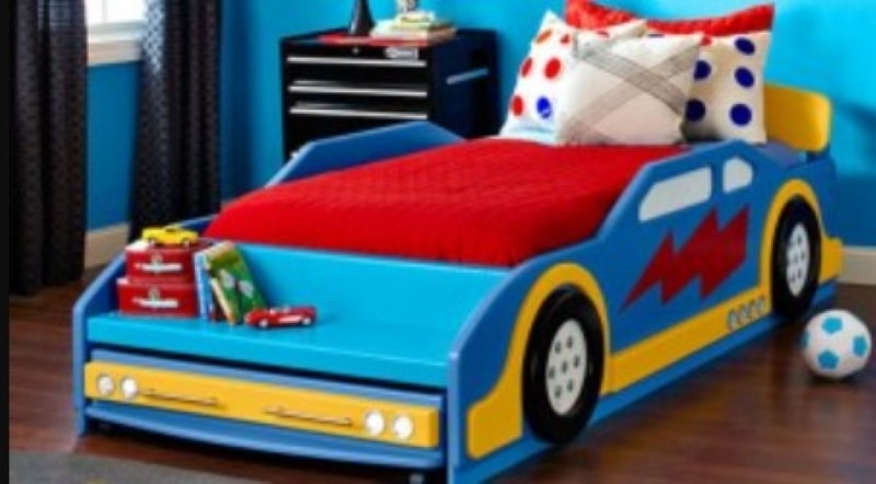 diy race car bed