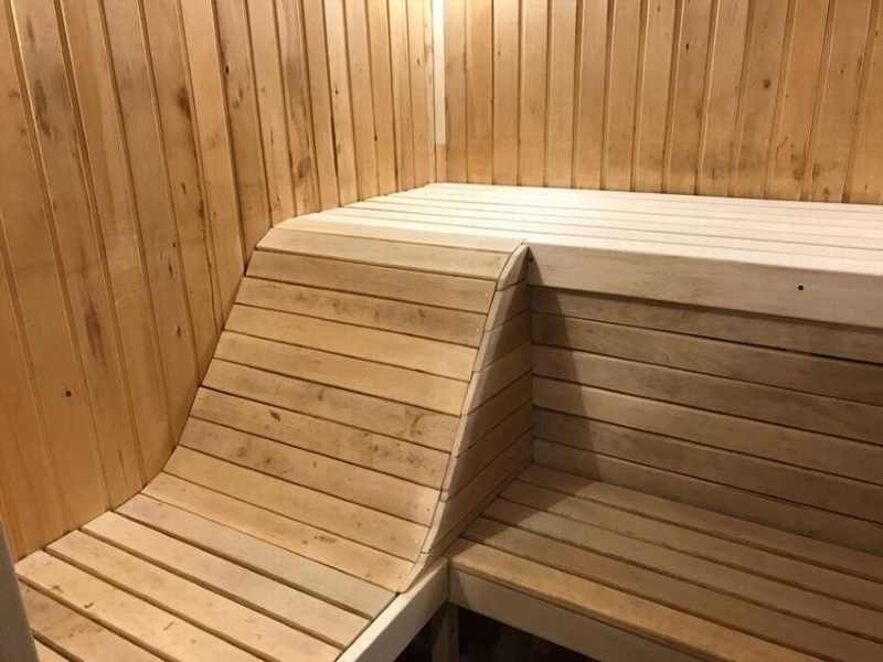 diy reclining sauna bench plans