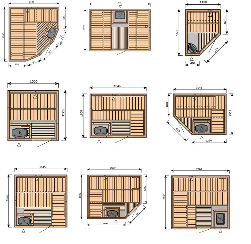 diy shuffle bench sauna