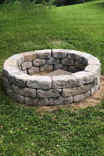 7 DIY Brick Fire Pit Plans You Can Build Today (with Pictures) | House ...