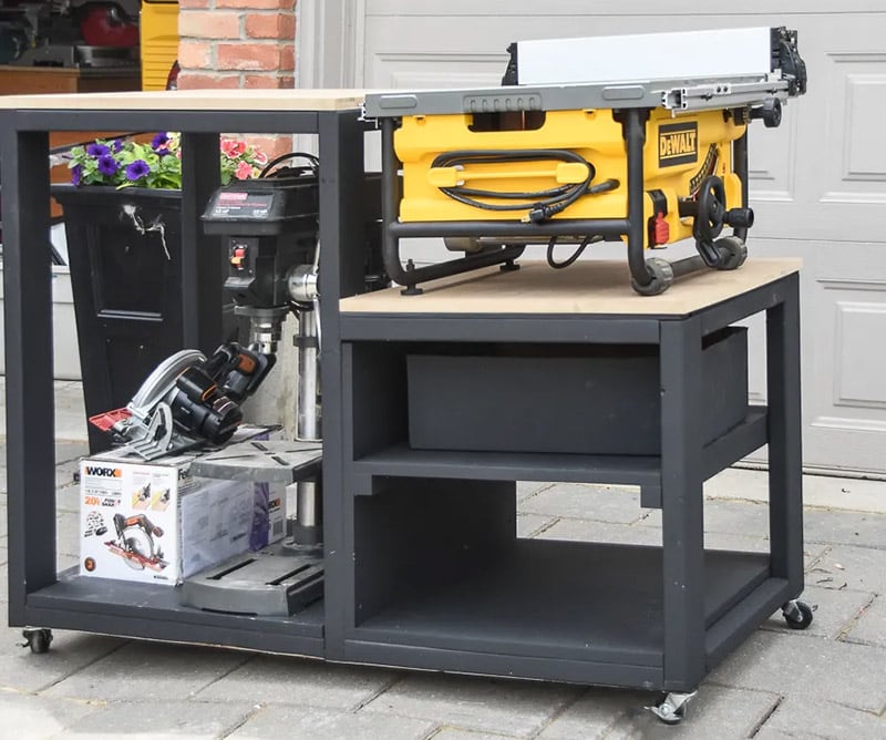 diy table saw stand