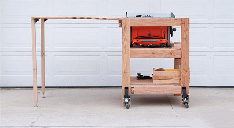 diy table saw stand