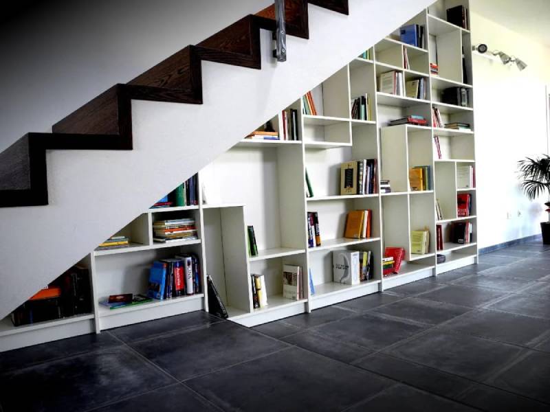 diy under stair storage