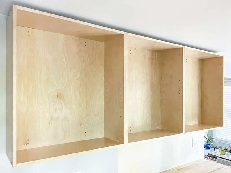 diy wall cabinet