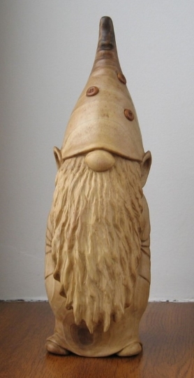 diy wooden gnome