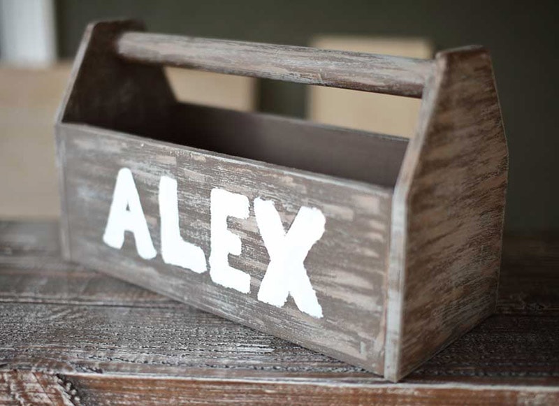 diy wooden tool box