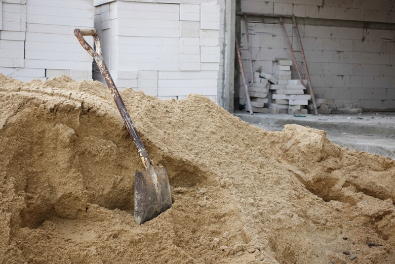 pile of sand