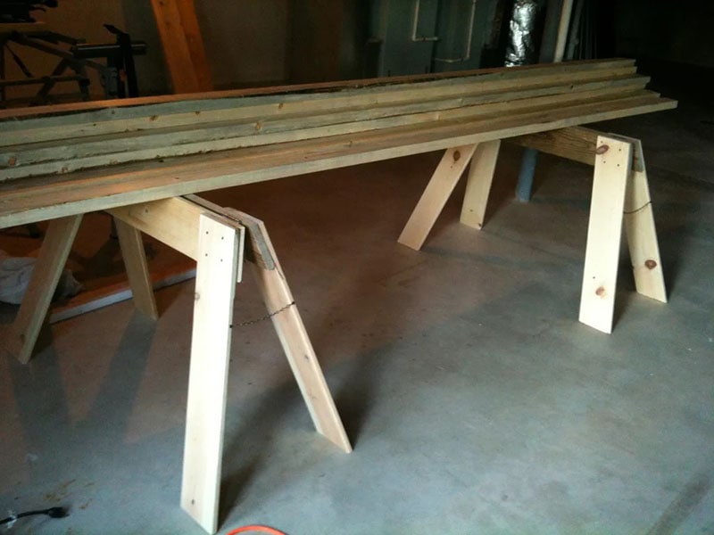 DIY Folding Sawhorse Plans