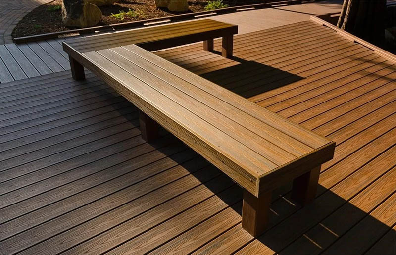 Decks DIY Deck Bench