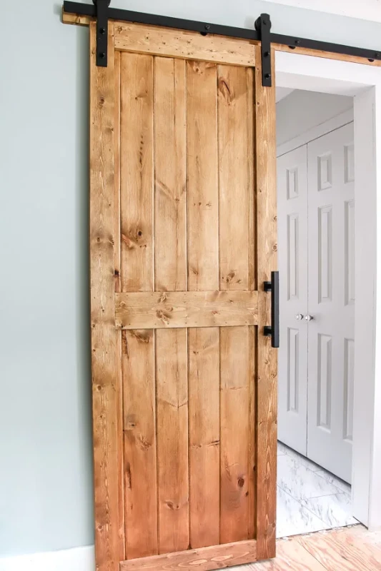 Easy Barn Door by Living Letter Home
