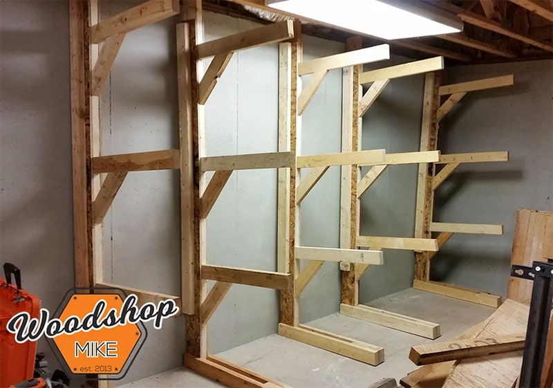 14 Free DIY Lumber Rack Plans You Can Make Today (with Pictures