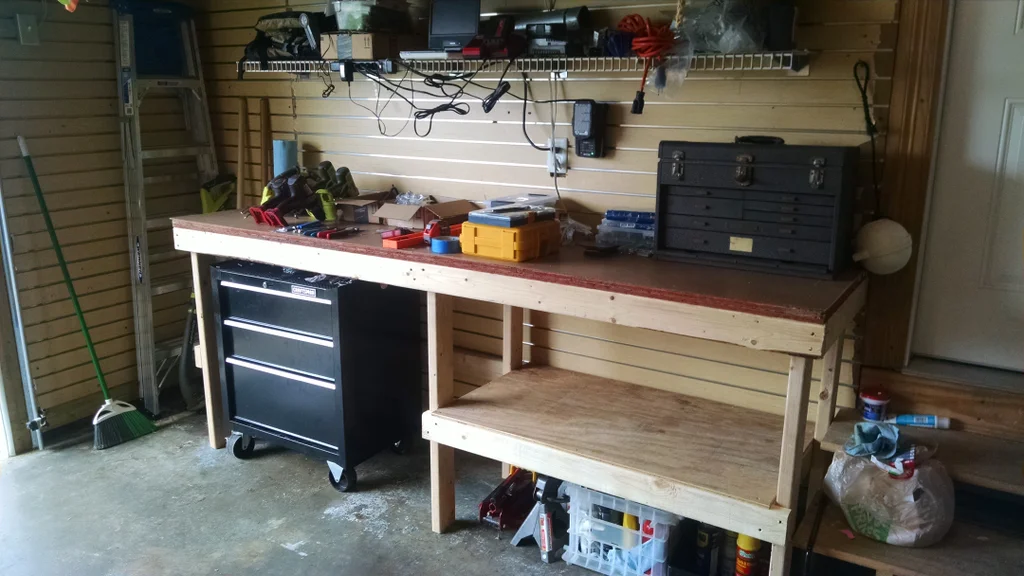 Garage workbench
