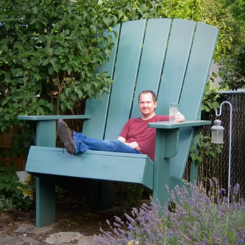 The Big Adirondack Chair