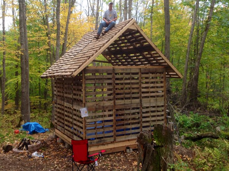 22 DIY Pallet Shed Plans You Can Build Today (with Pictures) | House Grail