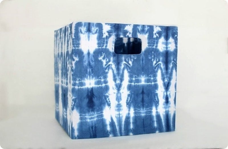 DIY Fabric Storage Cubes from Lovely Etc