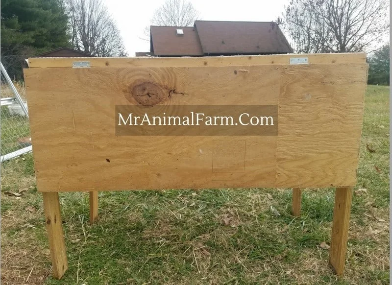 DIY Wooden Chicken Brooder Box by Mr. Animal Farm