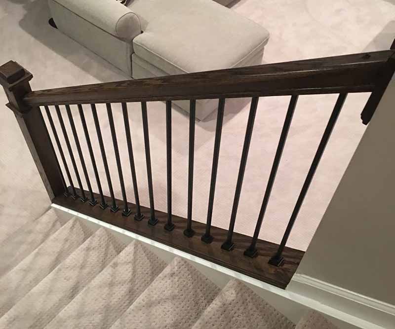 DIY stair railings