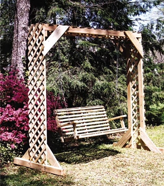 DIY Swing Arbor