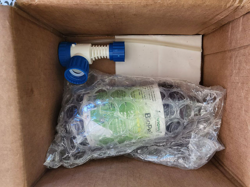 biopel outdoor insect control spray in the box