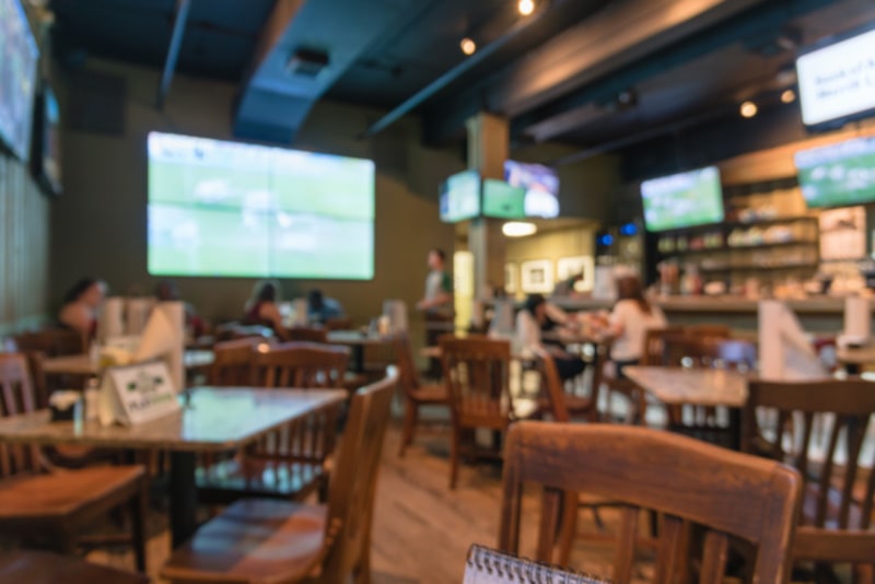 Bar TV Setup