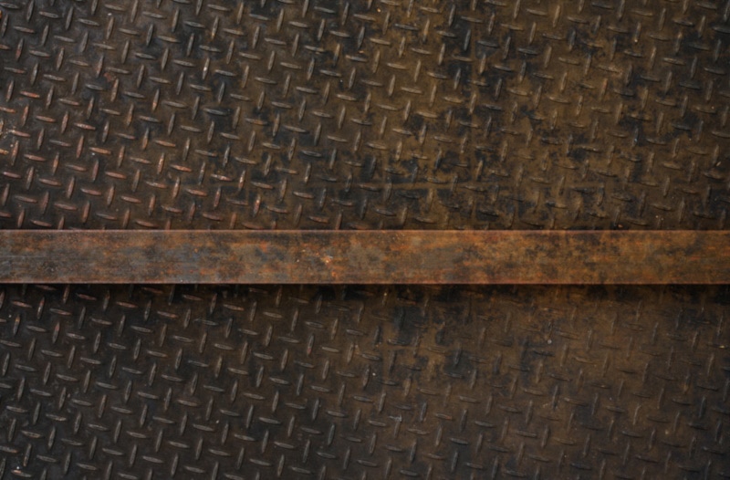 Metallic bar backdrop