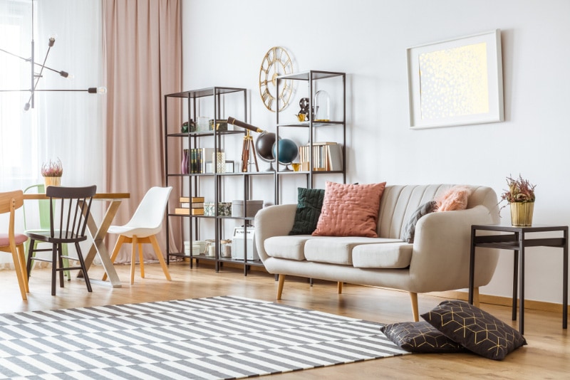 minimalist living room interior