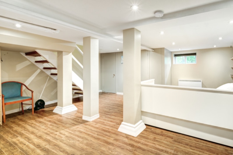 Old style townhousebasement